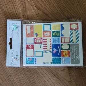 Project Life Theme Park Themed Cards for Project Life pocket scrapbooks - USED